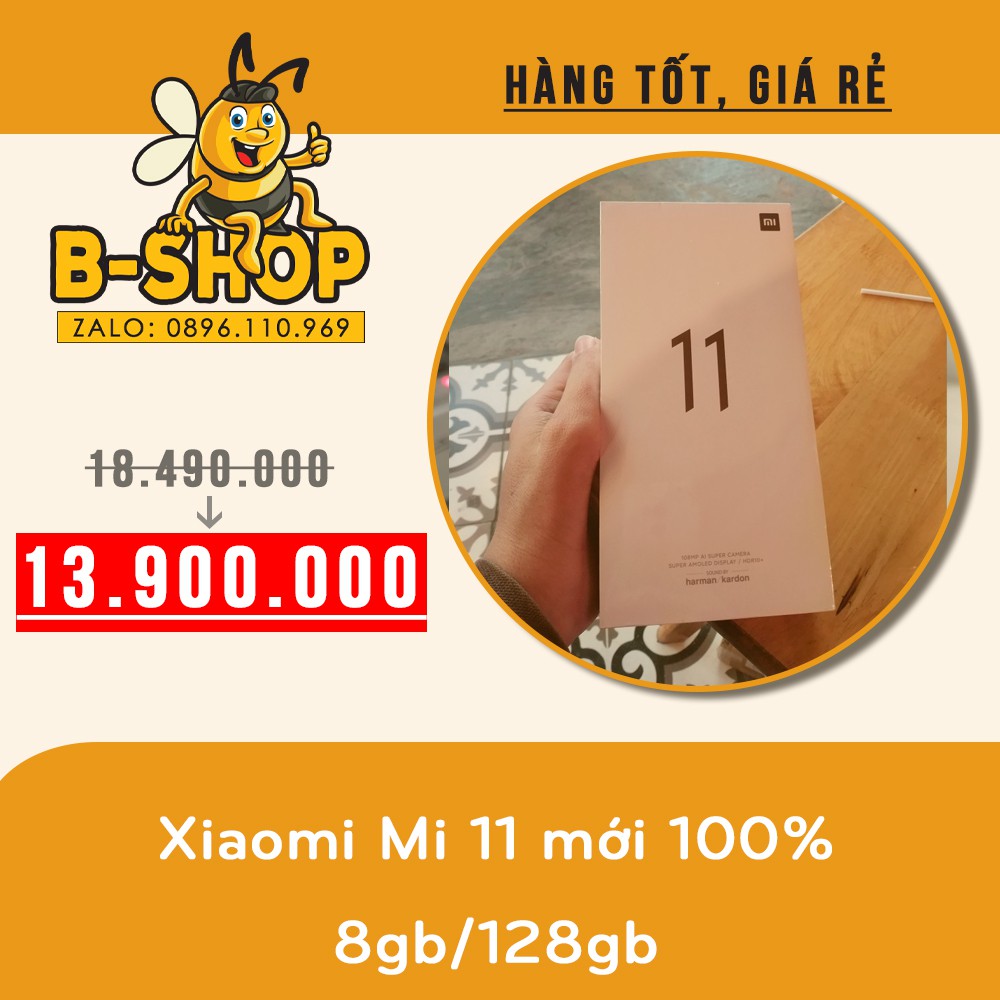 Điện thoại Xiaomi Mi 11 mới 100%