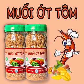 Muối tôm chấm trái cây hải sản