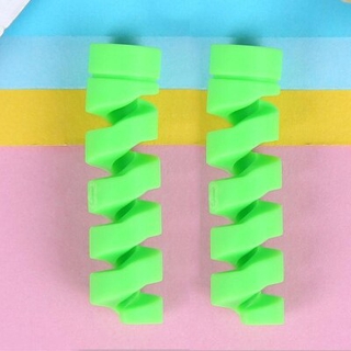 Spiral Cable Protector Data Cable Silicone Cable Winder Protector Mobile Phone Universal USB Charging Data Cable