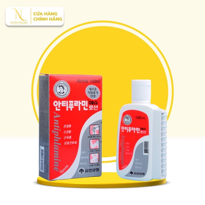 Dầu nóng xoa bóp Hàn Quốc Antiphlamine 100ml