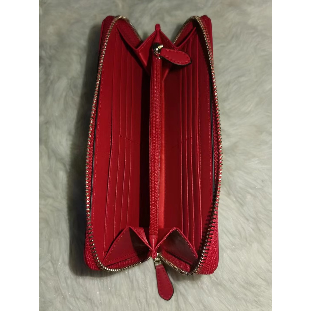 Ví Dài Coach Màu Cổ Điển Phối Khóa Kéo Dành Cho Nữ 54630