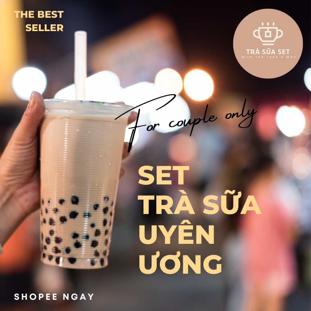 [Trà Sữa Set]✨Set Trà Sữa Uyên Ương siêu thơm, đậm vị