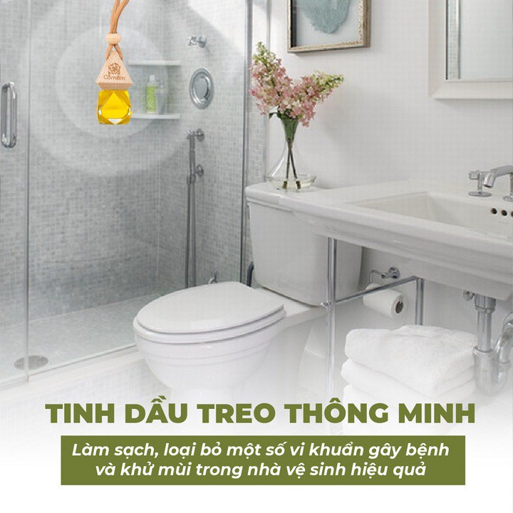 Tinh Dầu Thiên Nhiên Nguyên Chất 100% Ling Treo Xe, Treo Phòng Nhập Khẩu Nhiều Mùi