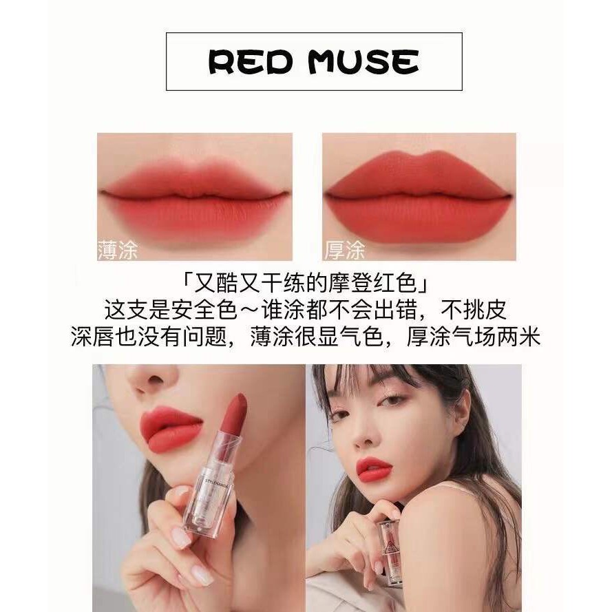 3ce lipstick shell made from transparent Acrylic fashion
