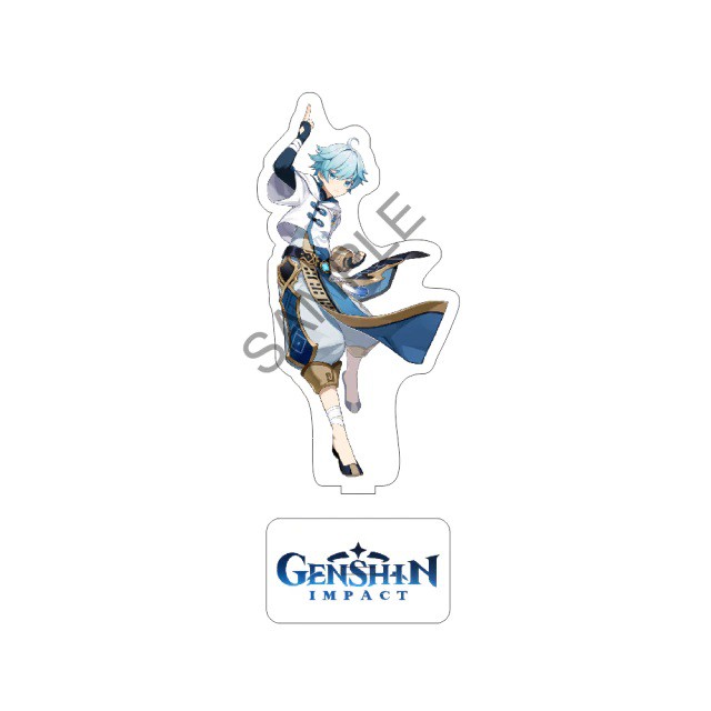 Mô hình nhân vật CHONGYUN mica standee GENSHIN IMPACT in hình anime chibi trang trí trưng bày