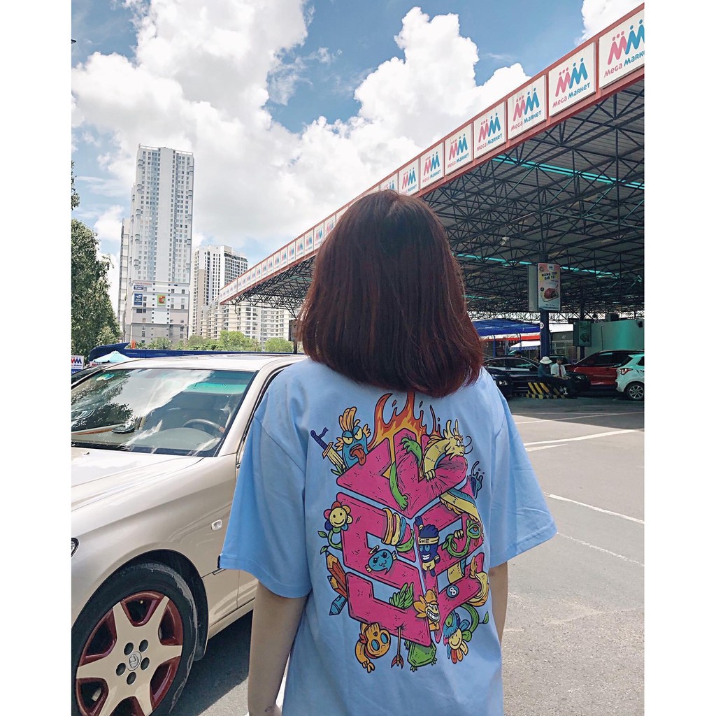 Áo Thun tay lỡ Doodle Tee [ FREESHIP - GIÁ XƯỞNG ] 100% cottom Form UNISEX | BigBuy360 - bigbuy360.vn