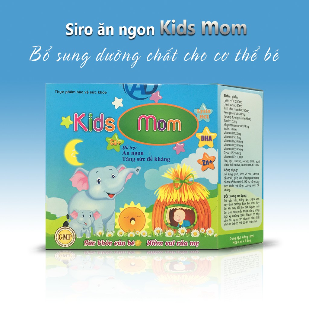 Siro ăn ngon - Tăng sức đề kháng - Nâng cao miễn dịch - Cung cấp Lysine, Calcium, Vitamin & khoáng chất...