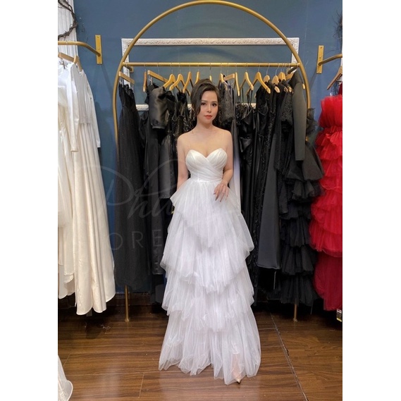 ĐẦM MAXI CUP TẦNG FULL SIZE S/M/L/XL( kèm ảnh khách mặc nhé )