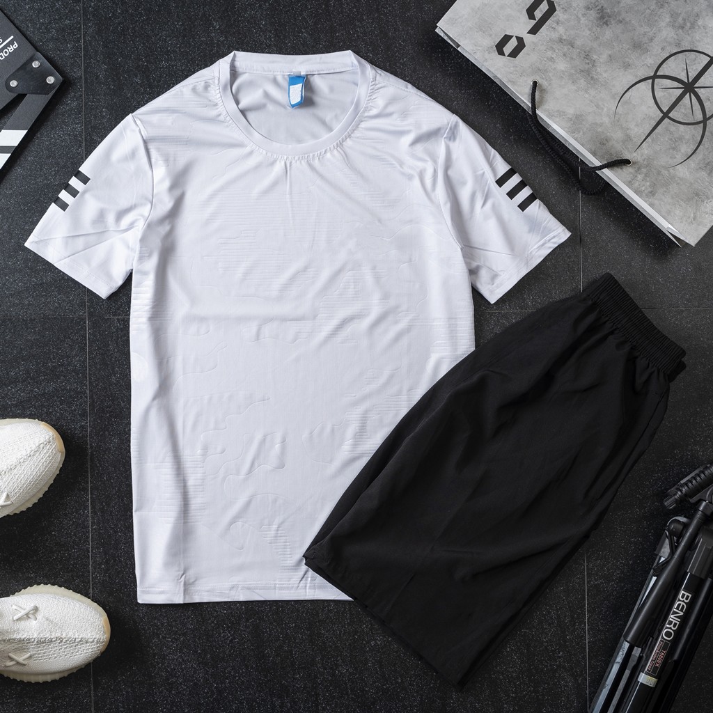 Bộ Thể Thao Nam 3 Vạch Thun 4 Chiều Nhiều Màu (ZM645) | BigBuy360 - bigbuy360.vn