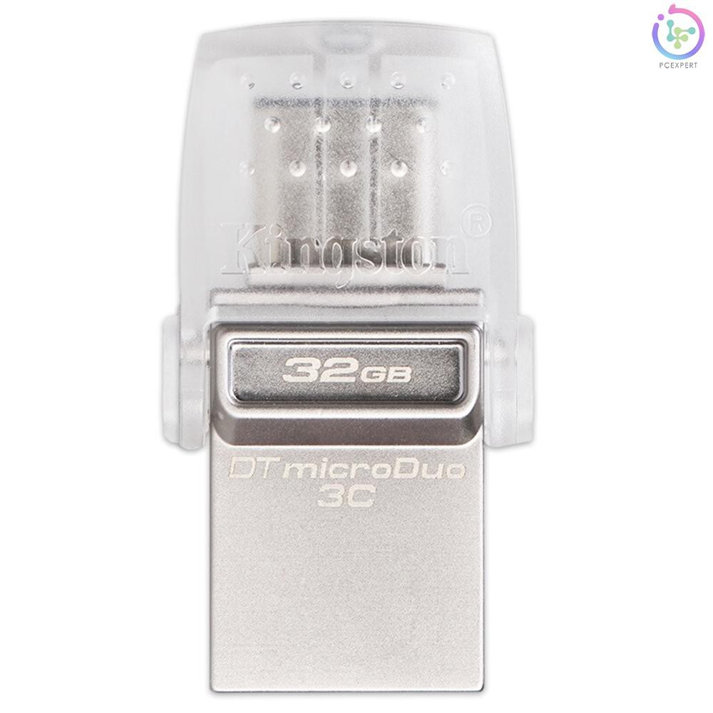 Đầu Đọc Thẻ Nhớ Pcer Kingston 3c 64gb Usb3.1 Type-C Otg Cho Macbook 12/13