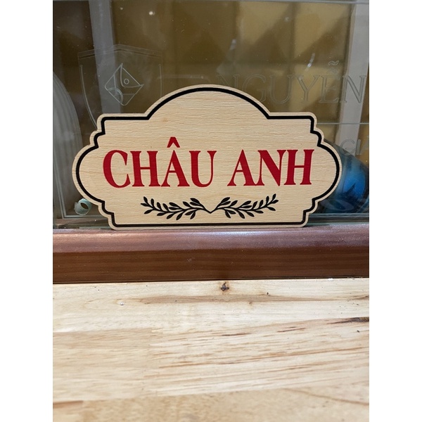 Biển bảng số phòng nhà nghỉ, khách sạn, homestay bằng gỗ giá rẻ lấy ngay Hà Nội