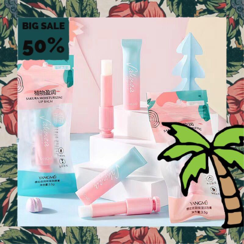 Son Dưỡng Môi SAKURA Yangmei 8870 Xanh Hồng Chính Hãng Nội Địa | BigBuy360 - bigbuy360.vn