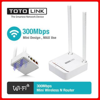 Bộ thu phát Wifi 2 râu 300Mbps TOTOLINK N200RE-V5 - Hãng chính hãng - BH 24 tháng