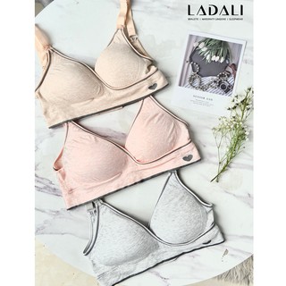 [HÀNG CHÍNH HÃNG] Áo lót bầu và cho con bú chống chảy xệ, áo ngực sau sinh mở nắp Ladali