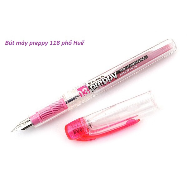 Bút máy Platinum Preppy số 03 màu hồng, xanh, tím (loại mới)