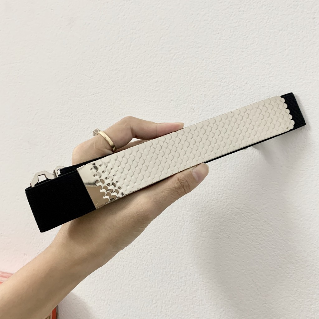 Đai váy vảy cá bản 3cm mới