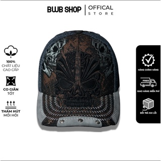 Nón lưỡi trai true religion denim trucker cap cao cấp vnxk