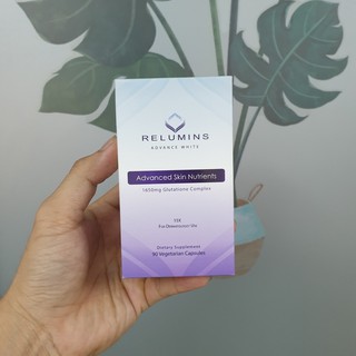 Viên Uống Trắng Da Relumins Advance White 1650mg 90viên chính hãng Mỹ