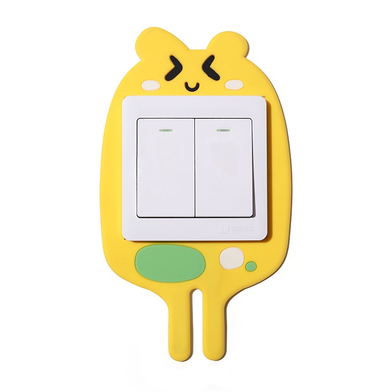 Móc Dán Tường Trang Trí Công Tắc Đèn Kiểu Hoạt Hình Dễ Thương