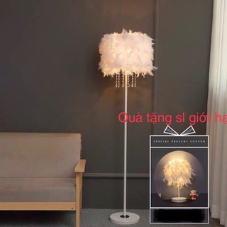 Đèn Pha Lê Lông Vũ Sang Chảnh Bắc Âu A04