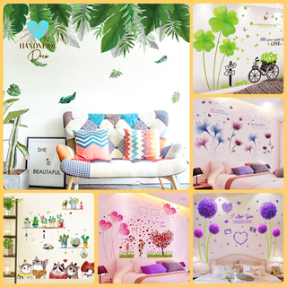 Tranh 3D-Decal dán tường decor phòng khách, phòng ngủ nhiều mẫu ,decal dán tường ,cửa kính tiện lợi