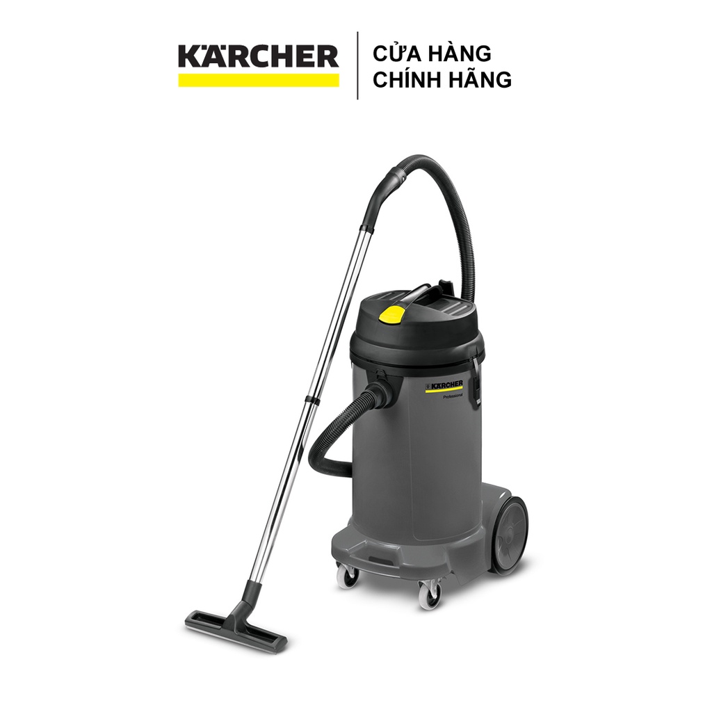 Máy hút bụi khô và ướt Karcher NT 48/1 dòng máy hút bụi công nghiệp công suất lớn, lực hút mạnh