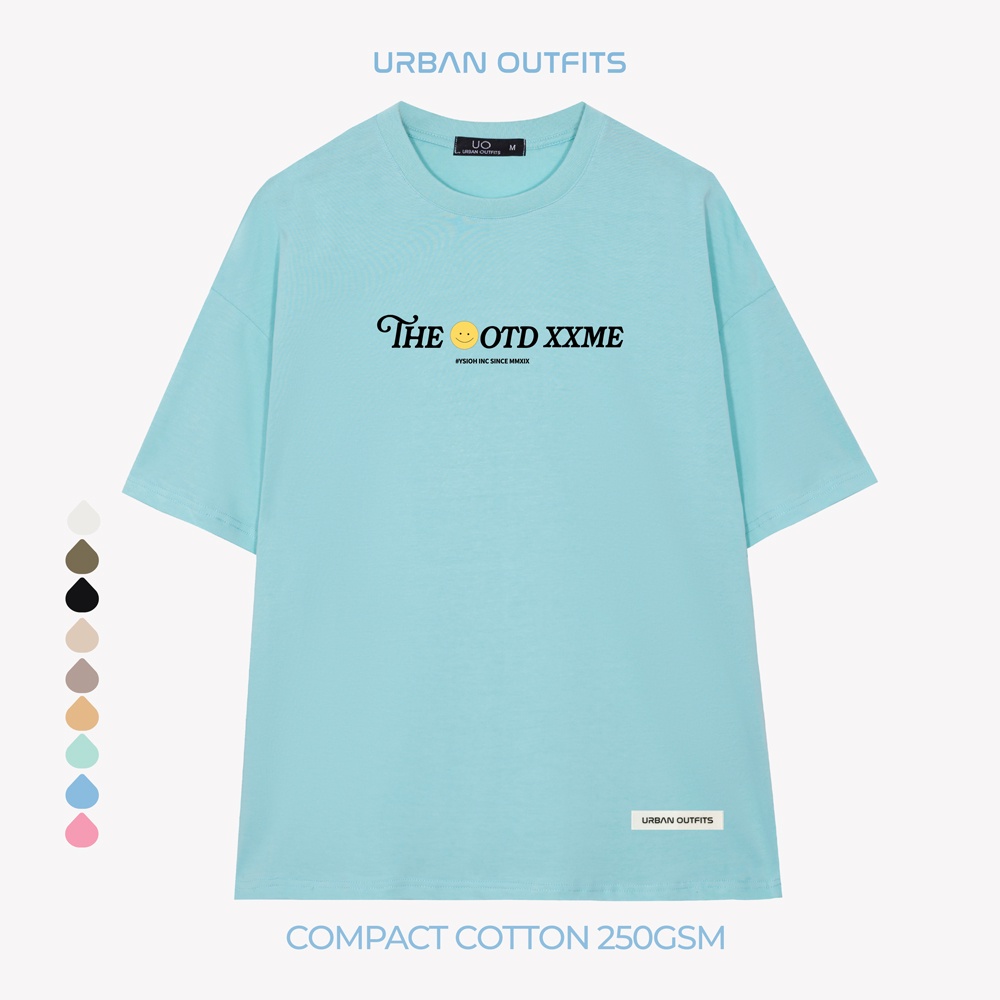 Áo Thun Tay Lỡ Form Rộng URBAN OUTFITS ATO142 Local Brand In Hình ver 2.0 Chất Vải 100% Compact Cotton 250GSM