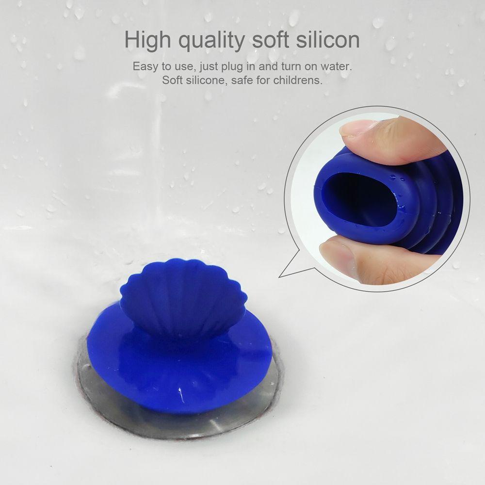 Bộ 2 Miếng Chặn Cống Thoát Nước Bồn Tắm Bằng Silicone