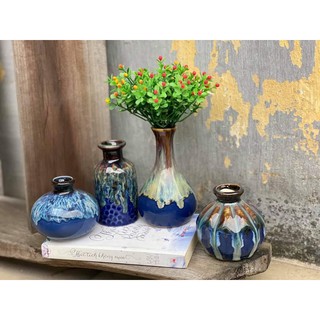 Lọ hoa mini gốm sứ Bát Tràng - BT026