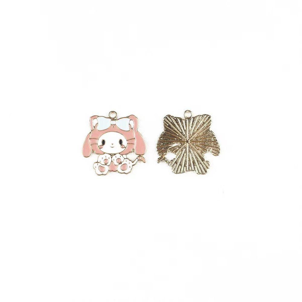FORBETTER Set 10 Mặt Dây Chuyền Hình Melody Hoạt Hình Dễ Thương