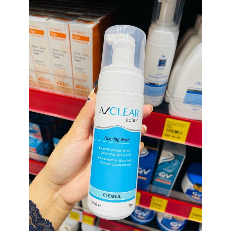 SỮA RỬA MẶT AZCLEAR ACTION FOAMING WASH 150ML CHÍNH HÃNG - 12676