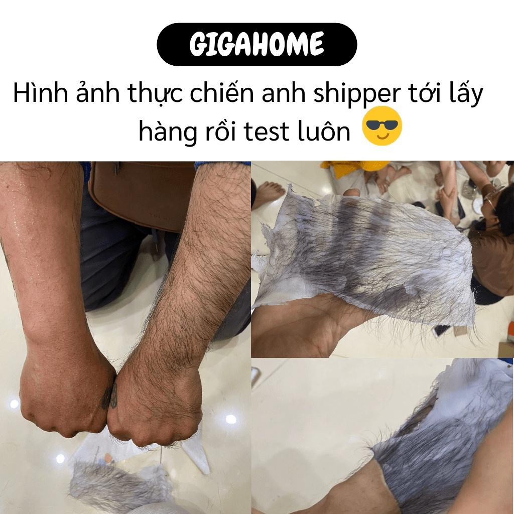 Sáp Wax Lông Trong Suốt GIGAHOME Thơm Hoa Nhài Siêu Bám Lông 100gram 1010