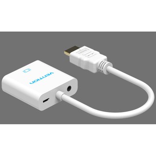Cáp chuyển đổi hdmi sang vga vention + 3.5mm audio