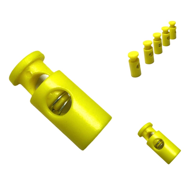 5 cái - Nút Chặn nhựa dùng trong chặn dây áo khoác, balo, túi rút, giày &amp; cố định chốt dây