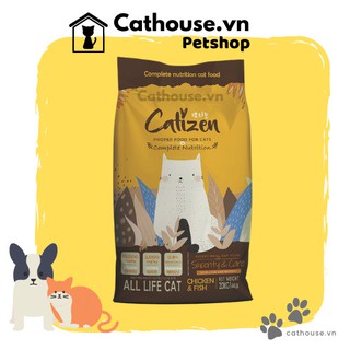 Thức ăn hạt cho mèo catizen chicken & fish cho mọi lứa tuổ