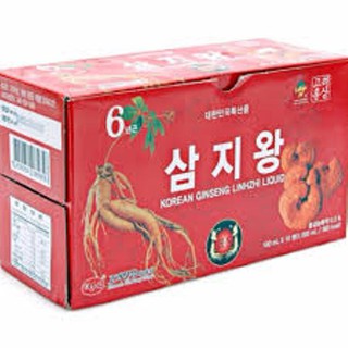 Nước hồng sâm linh chi KGS Hàn Quốc hộp 10 chai