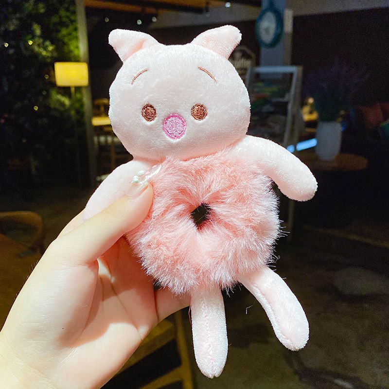 Buộc Tóc Thú bông lớn Hình Động Vật hoa quả Dễ Thương size lớn