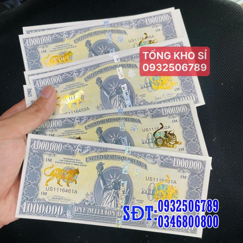 [CỰC RẺ] Tiền Kỉ Niệm Triệu Đô Mỹ Mạ Vàng Con Mèo, 1 Triệu Usd Có Bảo An, Lì Xì Tết 2023 Rất Tuyệt