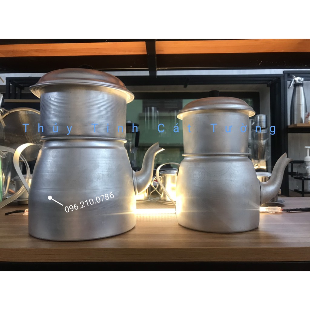 Phin nhôm ủ cafe cỡ to 1 lạng 2 lạng
