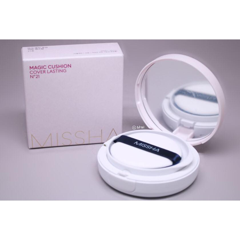 Phấn Nước Che Phủ Tốt, Lâu Trôi Missha Magic Cushion Cover Lasting SPF50+ PA+++ 15g