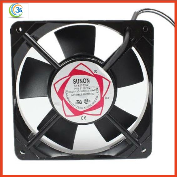 Quạt Tản Nhiệt- Quạt Hút Gió Sunon 220-240VAC 0.14A Taiwan