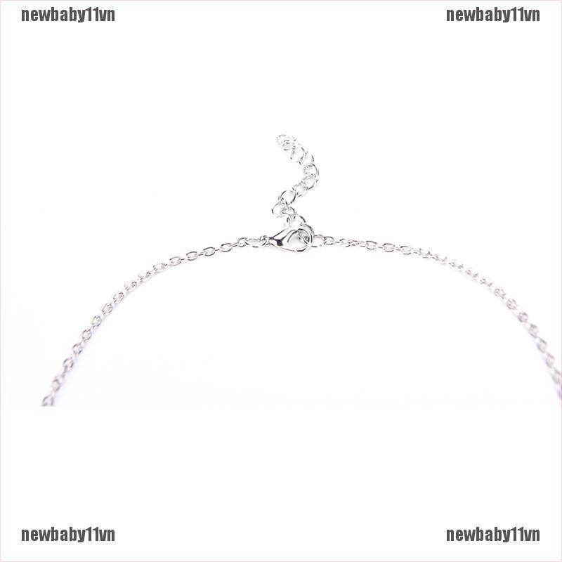 Vòng cổ Mặt Trái Tim Đính Đá Pha Lê