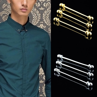 [Flowerhxy1] Kẹp Cà Vạt Đầu Tròn Cho Nam