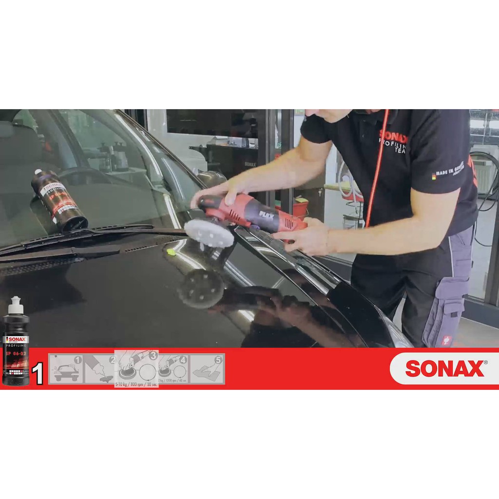 Kem đánh bóng xóa xước Bước 1 Sonax Profiline SP 06-02 250ml