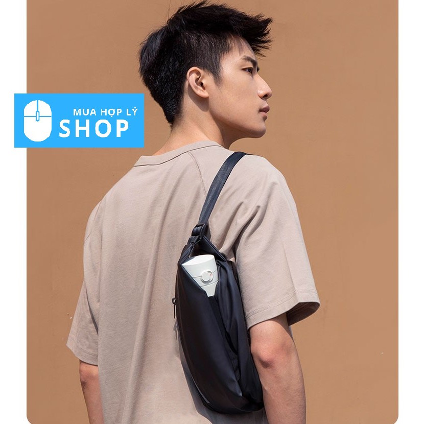 Túi Đeo Chéo Thể Thao Thời Trang Xiaomi Da Pu, Chống Nước, Phiên Bản Mới 2020 - Hàng Có Sẵn
