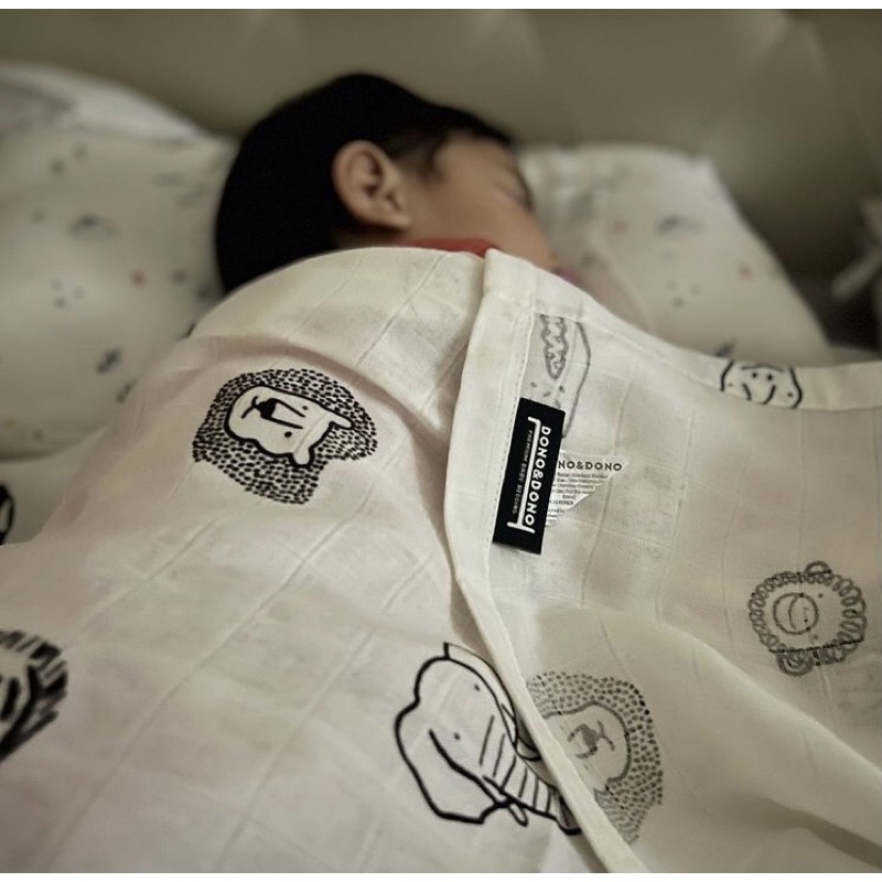 Chăn hè/ Khăn Xô sợi tre Dono & Dono nội địa Hàn Quốc cho bé nhiều mẫu dễ thương
