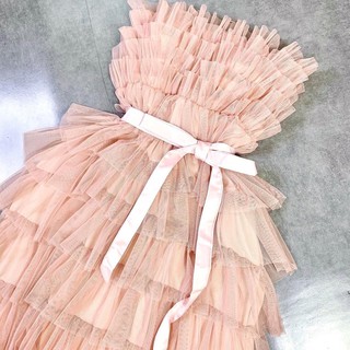 đầm maxi lưới tầng dự tiệc