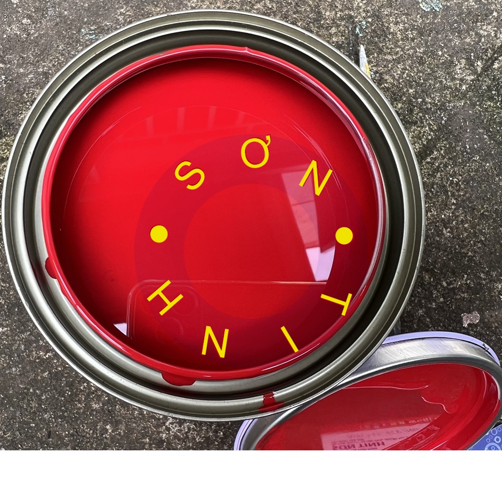 Sơn dầu màu đỏ 505 800ml galant RED (Tập Đoàn URAI - Thái Lan) cho gỗ, tôn, sắt thép
