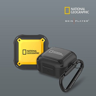 Case ốp bảo vệ Buds 2 / Buds Pro / Buds Live - Rugged Bumper - hãng National Geographic