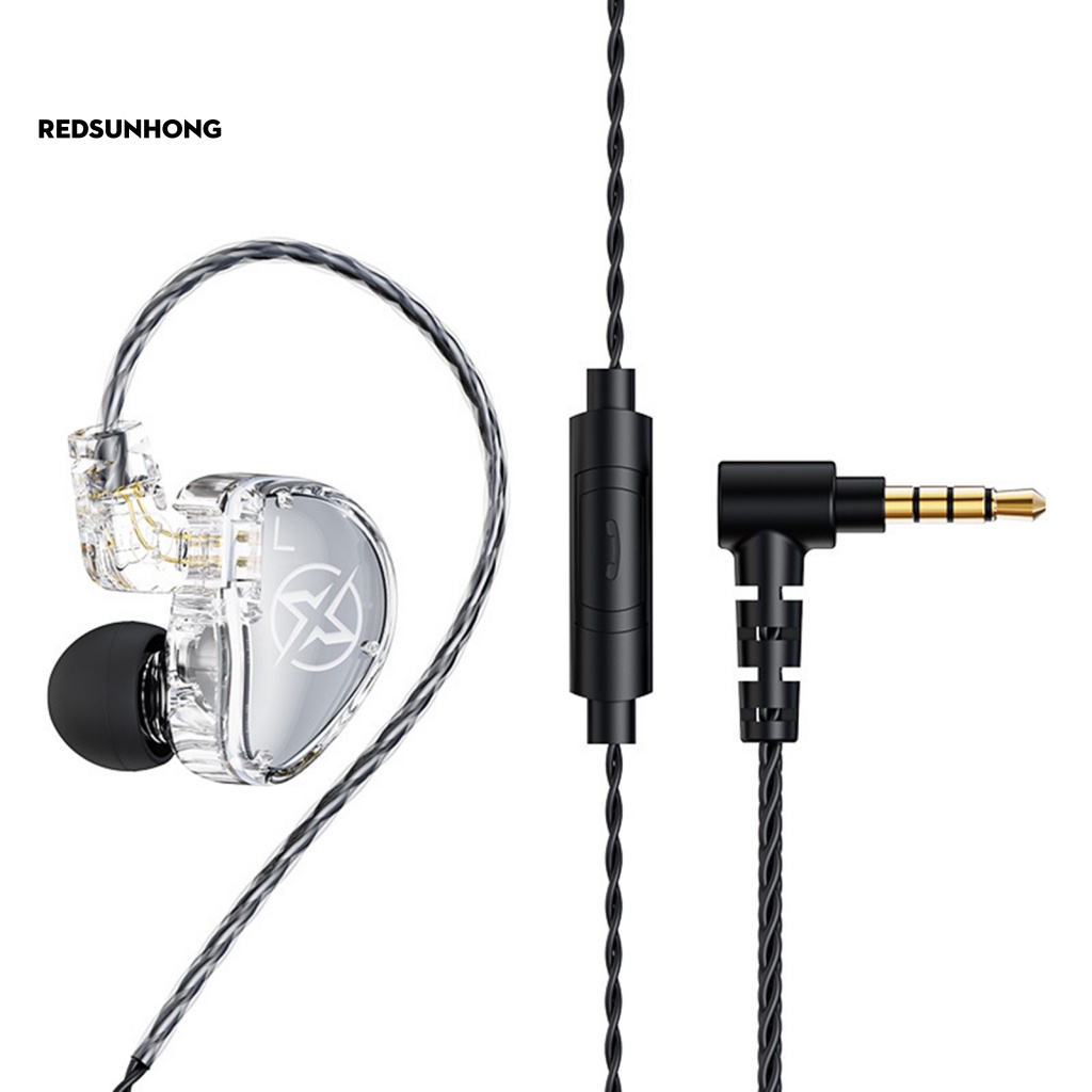 Tai Nghe Nhét Tai Cách Âm Có Dây Chống Ồn Phong Cách Thể Thao Cho Điện Thoại Di Động